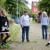 Joanna Watson, Julie Pye, Karen Corbett and Jim Moore say they are unhappy with noise levels Credit: LDRS