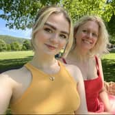 Jasmine Gill and her mum Fran