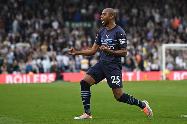 Fernandinho named his best team-mates from his time at Manchester City. Credit: Getty.