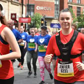 Great Manchester Run 10K 2022 runners in action 