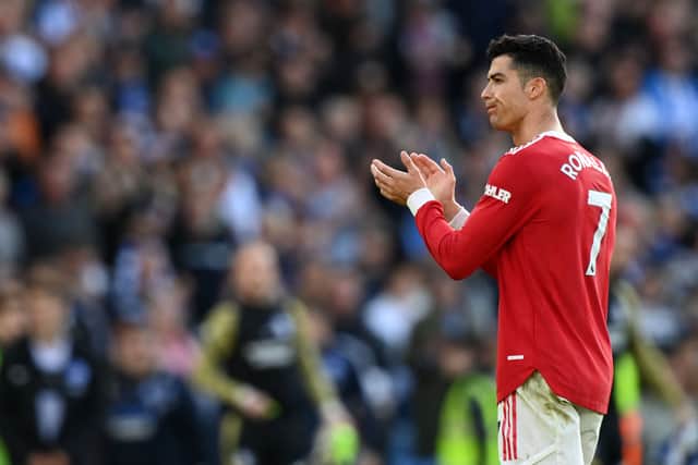 Ronaldo scored 18 goals in the Premier League last season. Credit: Getty.