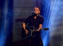 American singer-songwriter Bruce Springsteen performs during the closing ceremony of the Invictus Games 2017