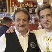 Jack Grealish with Aldo Lucci Credit: Aldo Lucci / SWNS