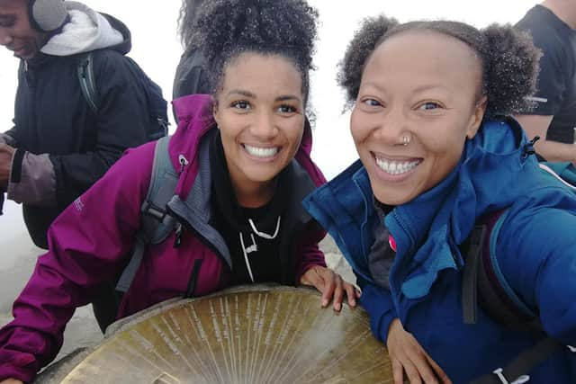 Rhiane spoke of the positive impact Black Girls Hike has had on people who have joined its walks