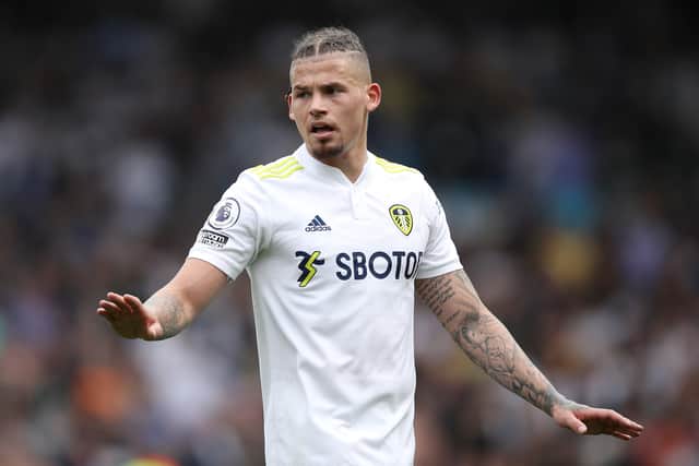 City hope to bring Kalvin Phillips to the Etihad this summer. Credit: Getty.