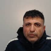 Omed Khalid Mahmood has been jailed over an attack in a taxi Credit: GMP