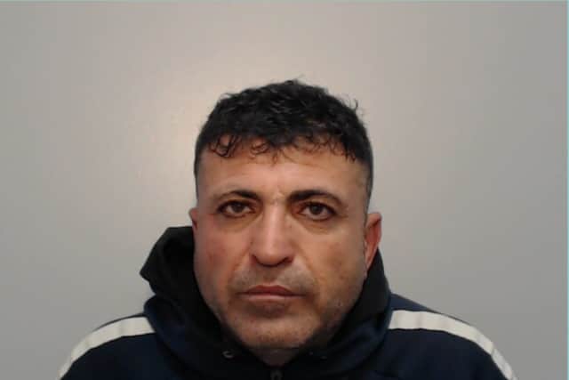 Omed Khalid Mahmood has been jailed over an attack in a taxi Credit: GMP