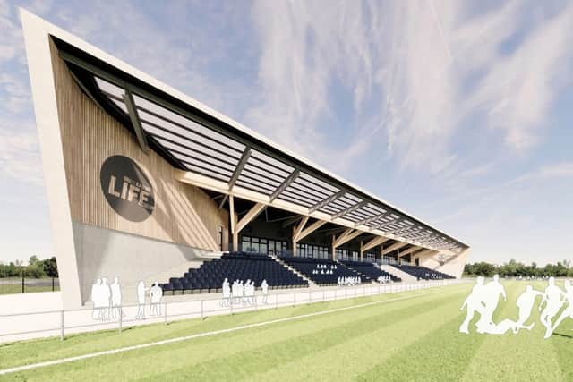 The new rugby league facility in East Manchester. Credit: RFL. 