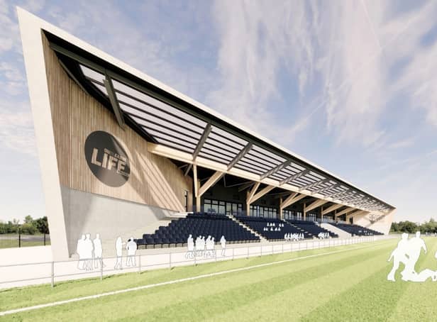 <p>The new rugby league facility in East Manchester. Credit: RFL. </p>