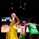 Eleanor Cardwell of Manchester Thunder Credit: Ben Lumley/Vitality Netball Superleague 