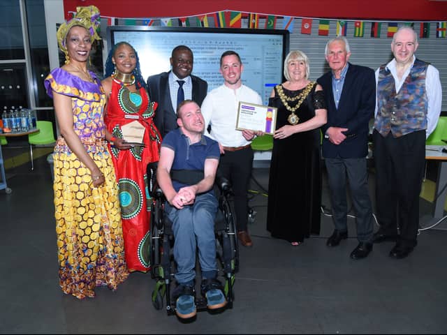 Happy Smiles Training CIC receives an affiliate award from We Stand Together