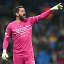 Manchester City have renewed Scott Carson’s contract for another season. Credit: Getty 