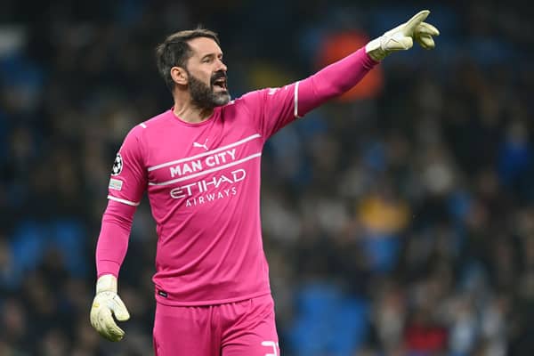 Manchester City have renewed Scott Carson’s contract for another season. Credit: Getty 