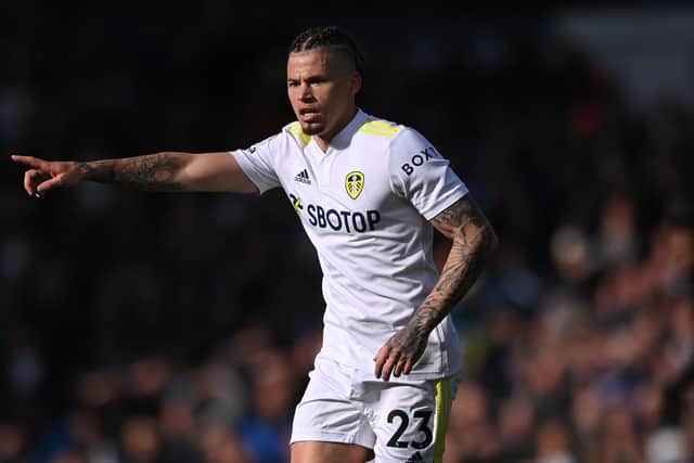 Kalvin Phillips could replace Fernandinho at City. Credit: Getty.