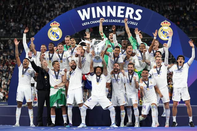 Real Madrid will defend their 14th Champions League title in September