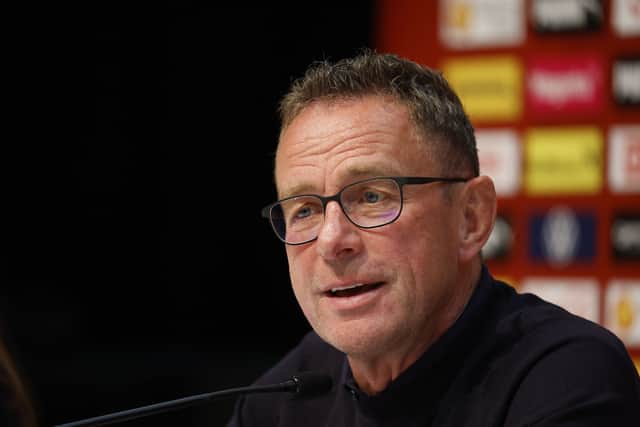 Ralf Rangnick has also left the club since the end of the season. Credit: Getty