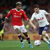 Manchester United beat Tottenahm 3-2 in this fixture last season. Credit: Getty.  
