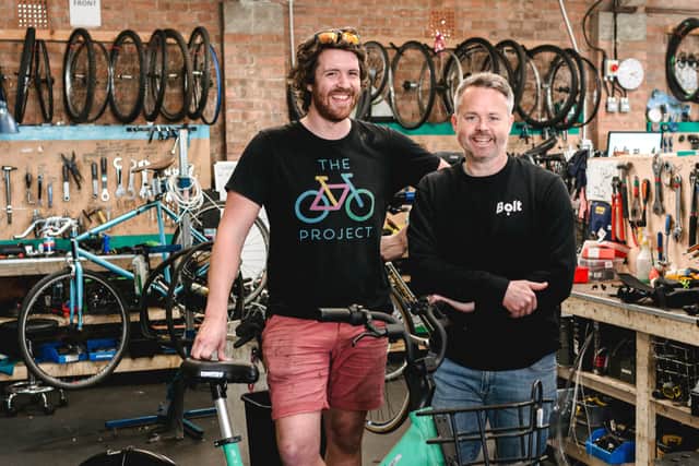 Bolt and The Bike Project are partnering to support the charity’s work getting bicycles to refugees and asylum seekers