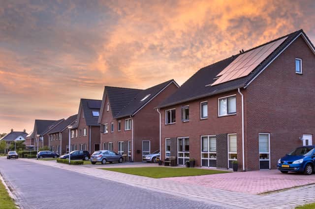 <p>A generic example of some new homes Credit: creativenature.nl - stock.adobe.</p>
