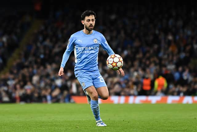 Barcelona are reportedly interested in Manchester City star Bernardo Silva. Credit: Getty.