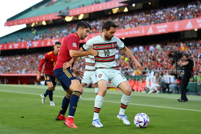 Bernardo Silva is currently on international duty with Portugal. Credit: Getty.