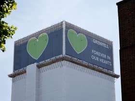  Grenfell Tower in London, where a fire broke out in June 2017 and killed 72 people. Photo: AFP via Getty Images 