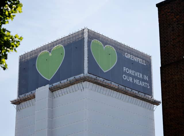  Grenfell Tower in London, where a fire broke out in June 2017 and killed 72 people. Photo: AFP via Getty Images 