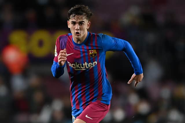 Gavi’s release clause is set to double at the end of the month. Credit: Getty.