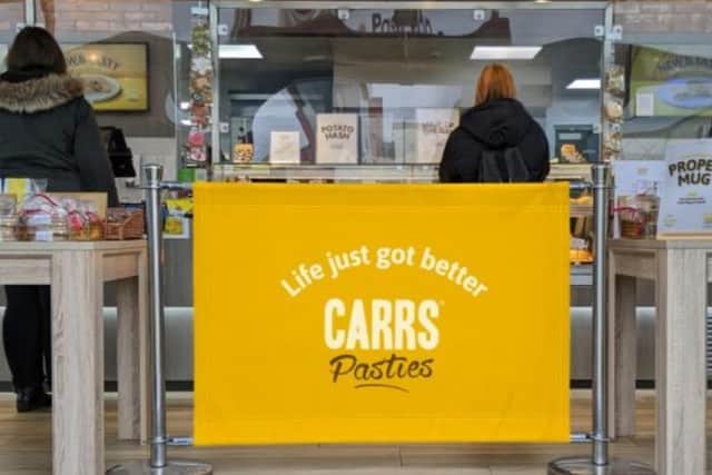 Carrs Pasties has been revealing its expansion plans