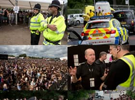 GMP officers at Parklife 2022 in Heaton Park, Greater Manchester 