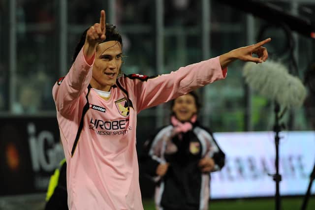 Cavani is just one notable name to have played for Palermo. Credit: Getty. 