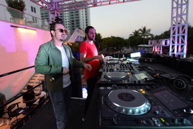Dimitri Vegas and Like Mike perform at the SiriusXM Music Lounge at 1 Hotel South Beach 