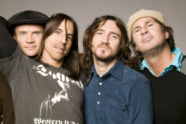 The Red Hot Chilli Peppers are coming to Manchester. 