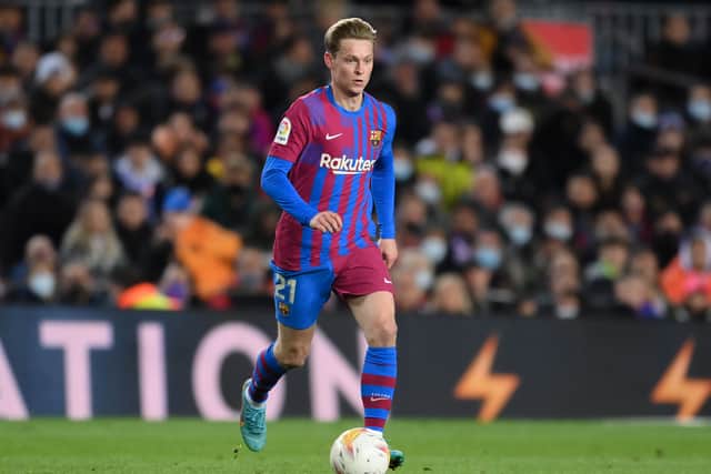 United have been in talks with Barcelona over a move for De Jong in recent weeks as Ten Hag looks to reunite with the midfielder.