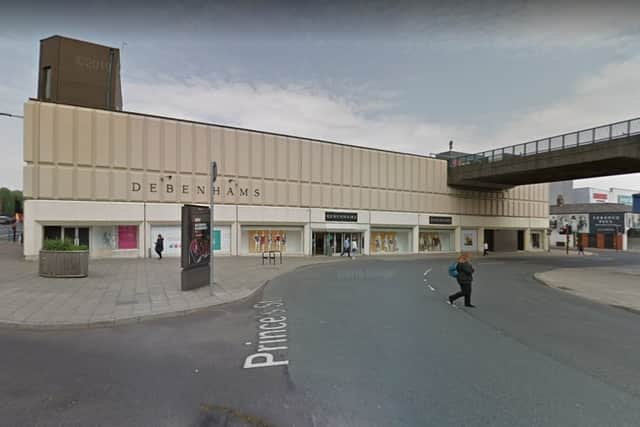 Old  Debenhams store in Stockport Credit: Google Street View.