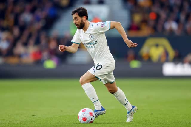 According to reports in Spain, Bernardo Silva could be on the move. Credit: Getty.