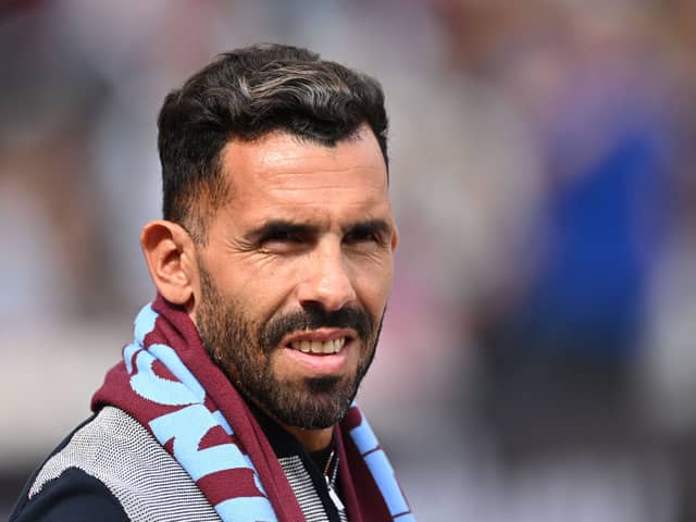 Carlos Tevez has been appointed manager of Rosario central. Credit Getty.