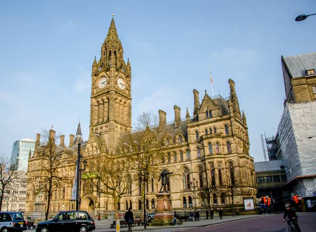 <p>Manchester Town Hall</p>