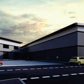 CGI of proposed redevelopment of Vauxhall Industrial Estate, in South Reddish, Stockport. Credit: C4 Projects. 