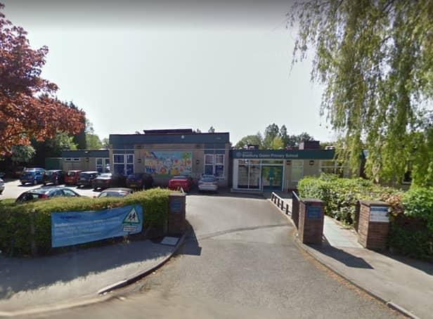 <p>Bredbury Green Primary School, Clapgate, Romiley. Credit: Google Street View</p>