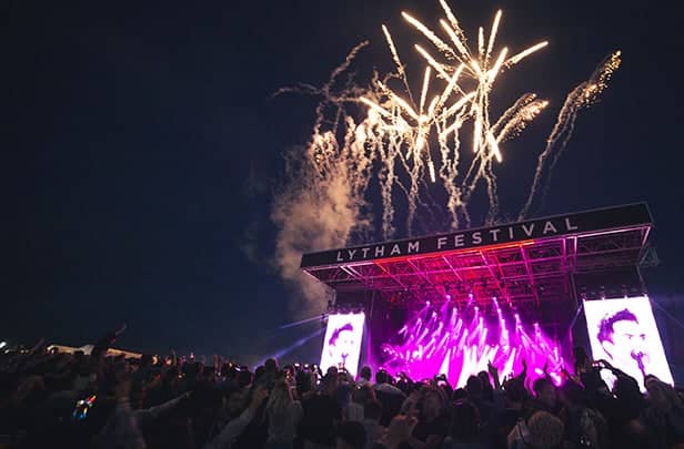 <p>The stage is set for Lytham Festival 2022</p>