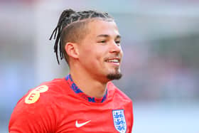 Kalvin Phillips is expected to sign for Manchester City. Credit: Getty.