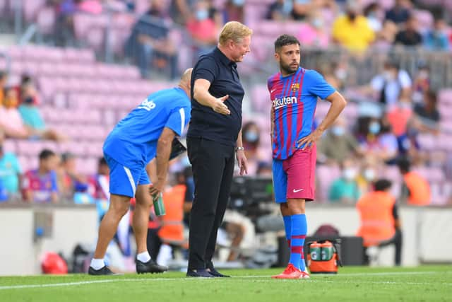 Koeman was sacked as Barcelona manager last season. Credit: Getty.