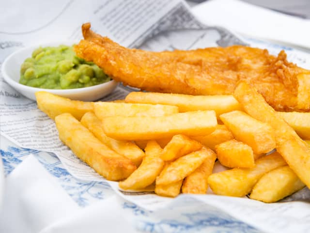 The largest serving of fish and chips weighed an impressive 54.99kg. The halibut fillet weighed 27.83kg and was made by Chef Cristian Genete and his team at Resorts World Birmingham.