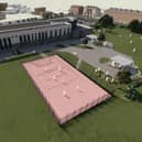 A computer-generated image of how the new school in Bury could look