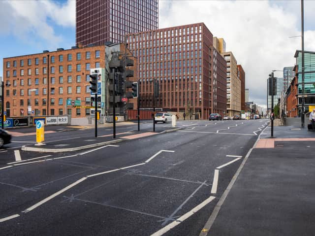 How the massive residential building with 485 flats in Port Street and Greater Ancoats Street could look, Manchester. Credit: SimpsonHaugh.