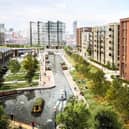 The phase three design for Middlewood Locks in Salford. Credit: Whittam Cox Architects