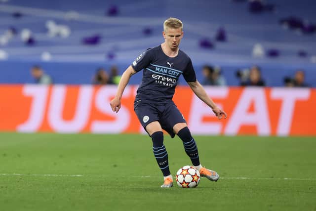 Oleksandr Zinchenko is reportedly a target for Everton. Credit: Getty.