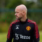 Erik ten Hag has overseen his first week of pre-season training. Credit: Getty.