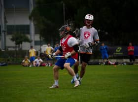 GB lacrosse player Ryan Sweetman. Photo: Rafaella Macintosh